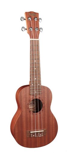 UKS-110 Korala Performer Series soprano ukulele, all sapele, with guitar machine heads