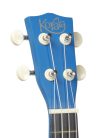 UKS-15-BU Korala  soprano ukulele with guitar machine heads, blue