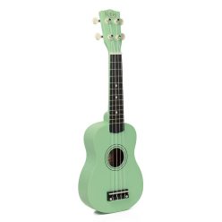 Korala UKS-15-GN Ukulele Sopran cu Chei de Chitară, Verde