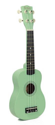 UKS-15-GN Korala  soprano ukulele with guitar machine heads, green