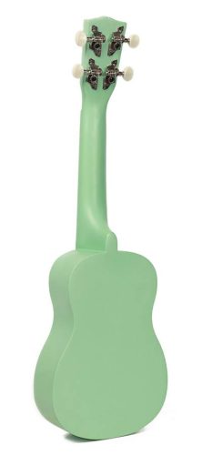 Korala UKS-15-GN Sopran-Ukulele mit Gitarrenmechaniken, Grün