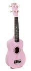 UKS-15-PK Korala  soprano ukulele with guitar machine heads, pink