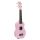 UKS-15-PK Korala  soprano ukulele with guitar machine heads, pink