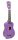 UKS-15-PU Korala  soprano ukulele with guitar machine heads, purple