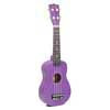 UKS-15-PU Korala  soprano ukulele with guitar machine heads, purple