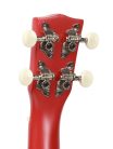 UKS-15-RD Korala  soprano ukulele with guitar machine heads, red