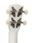 UKS-15-WH Korala  soprano ukulele with guitar machine heads, white