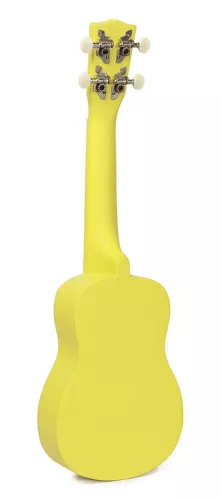 Korala UKS-15-YE Ukulele Sopran cu Chei de Chitară, Galben