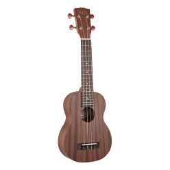   UKS-250 Korala Performer Series soprano ukulele, solid sapele top, with guitar machine heads