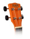 UKS-30-OR Korala  soprano ukulele, wood, with guitar machine heads and bag, orange