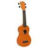 UKS-30-OR Korala  soprano ukulele, wood, with guitar machine heads and bag, orange