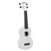 UKS-30-WH Korala  soprano ukulele, wood, with guitar machine heads and bag, white