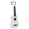 UKS-30-WH Korala  soprano ukulele, wood, with guitar machine heads and bag, white