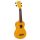 UKS-30-YE Korala  soprano ukulele, wood, with guitar machine heads and bag, yellow