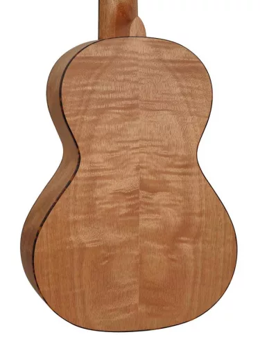 UKS-310 Korala Performer Series soprano ukulele, all flamed okoume, guitar machine heads