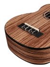 UKS-510 Korala Performer Series soprano ukulele, all zebrano, open guitar machine heads