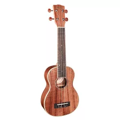   UKS-610 Korala Performer Series soprano ukulele, all acacia, open guitar machine heads