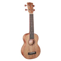   UKS-750 Korala Performer Series soprano ukulele, solid mango top, mango back and sides, open guitar machine heads