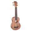 UKS-750 Korala Performer Series soprano ukulele, solid mango top, mango back and sides, open guitar machine heads