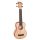 UKS-850 Korala Performer Series soprano ukulele, solid spruce top, spalted maple back and sides, open guitar machine heads