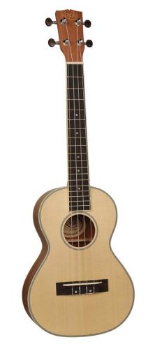 UKT-450 Korala Performer Series tenor ukulele, solid spruce top, guitar machine heads