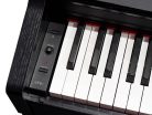 UP81BK Medeli Educational Series digital home piano, 88 keys graded hammer action (K6s), 2 x 20 watt - black satin