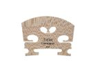 V-0944-F Teller Student violin bridge 4/4 pre-shaped, 2 stars quality