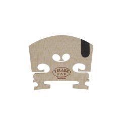   V-4244-U Teller Student violin bridge 4/4 "u" shape inlay ebony for e-string, 3 stars quality