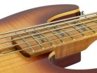 V10+ S5/TS Sire Basses V10 Series Marcus Miller swamp ash with flamed maple top, 5-string bass guitar, tobacco sunburst, incl gigbag