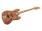 V10 4/NTS Sire Basses V10 Series Marcus Miller swamp ash + poplar burl 4-string active bass guitar, natural satin, incl. gigbag