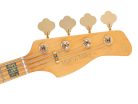 V10 4/NTS Sire Basses V10 Series Marcus Miller swamp ash + poplar burl 4-string active bass guitar, natural satin, incl. gigbag