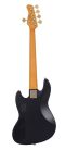 V10 5/TBKS Sire Basses V10 Series Marcus Miller swamp ash + poplar burl 5-string active bass guitar, transparent black satin, incl. gigbag