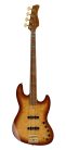 V10 DX4/TS Sire Basses V10 Series Marcus Miller swamp ash + flamed maple 4-string active bass guitar tobacco sunburst, with hardcase