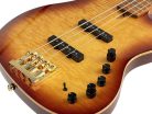 V10 DX4/TS Sire Basses V10 Series Marcus Miller swamp ash + flamed maple 4-string active bass guitar tobacco sunburst, with hardcase