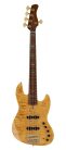 V10 DX5/NT Sire Basses V10 Series Marcus Miller swamp ash + flamed maple 5-string active bass guitar natural, with hardcase