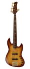 V10 DX5/TS Sire Basses V10 Series Marcus Miller swamp ash + flamed maple 5-string active bass guitar tobacco sunburst, with hardcase