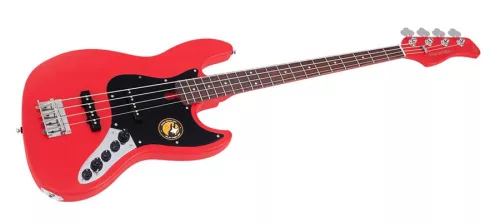 V3+ 4/RS Sire Basses V3 2nd Gen Series Marcus Miller 4-string active bass guitar satin red