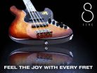 V3+ 4/TS Sire Basses V3 2nd Gen Series Marcus Miller 4-string active bass guitar tobacco sunburst