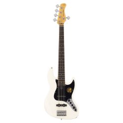   V3+ 5/AWH Sire Basses V3 2nd Gen Series Marcus Miller 5-string active bass guitar antique white