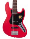 V3+ 5/RS Sire Basses V3 2nd Gen Series Marcus Miller 5-string active bass guitar satin red