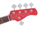 V3+ 5/RS Sire Basses V3 2nd Gen Series Marcus Miller 5-string active bass guitar satin red