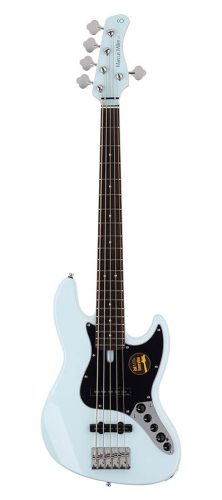 V3+ 5/SB Sire Basses V3 2nd Gen Series Marcus Miller 5-string active bass guitar sonic blue