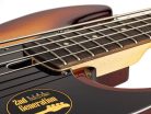 V3+ 5/TS Sire Basses V3 2nd Gen Series Marcus Miller 5-string active bass guitar tobacco sunburst