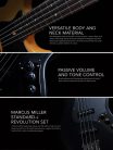 V3P 4/BKS Sire Basses V3-Passive Series Marcus Miller 4-string passive bass guitar satin black