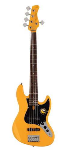 V3P 5/ORG Sire Basses V3-Passive Series Marcus Miller 5-string passive bass guitar orange