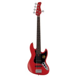   V3P 5/RS Sire Basses V3-Passive Series Marcus Miller 5-string passive bass guitar satin red