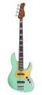 V5.24 A4/MLG Sire Basses V5 Series Marcus Miller alder 24 fret 4-string passive bass guitar mild green