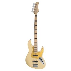   V5.24 A4/VWH Sire Basses V5 Series Marcus Miller alder 24 fret 4-string passive bass guitar vintage white