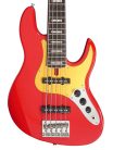 V5.24 A5/DRD Sire Basses V5 Series Marcus Miller alder 24 fret 5-string passive bass guitar dakota red