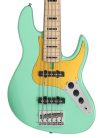 V5.24 A5/MLG Sire Basses V5 Series Marcus Miller alder 24 fret 5-string passive bass guitar tobacco mild green